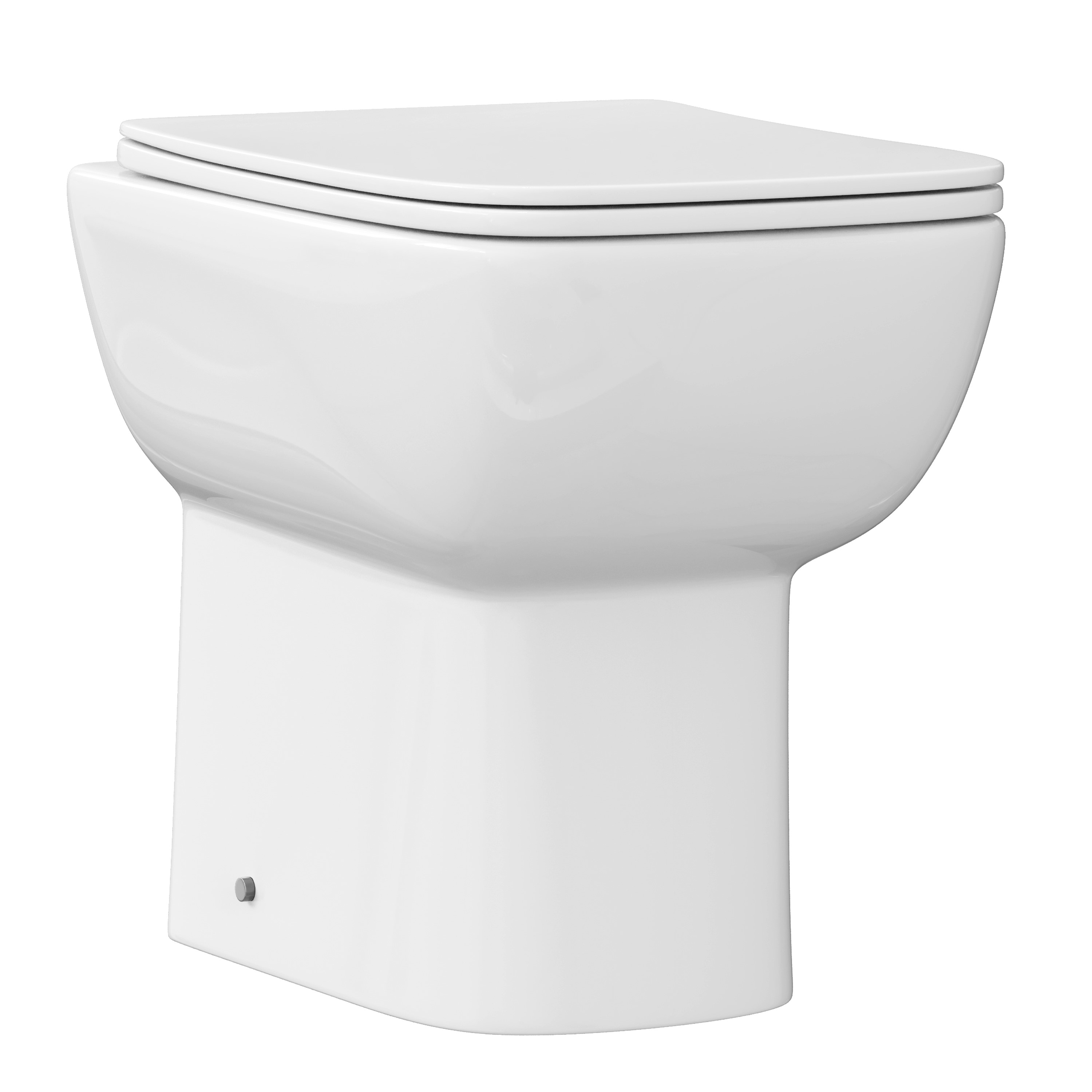 Harbour Icon Rimless Back to Wall Comfort Height Toilet & Soft Close Seat