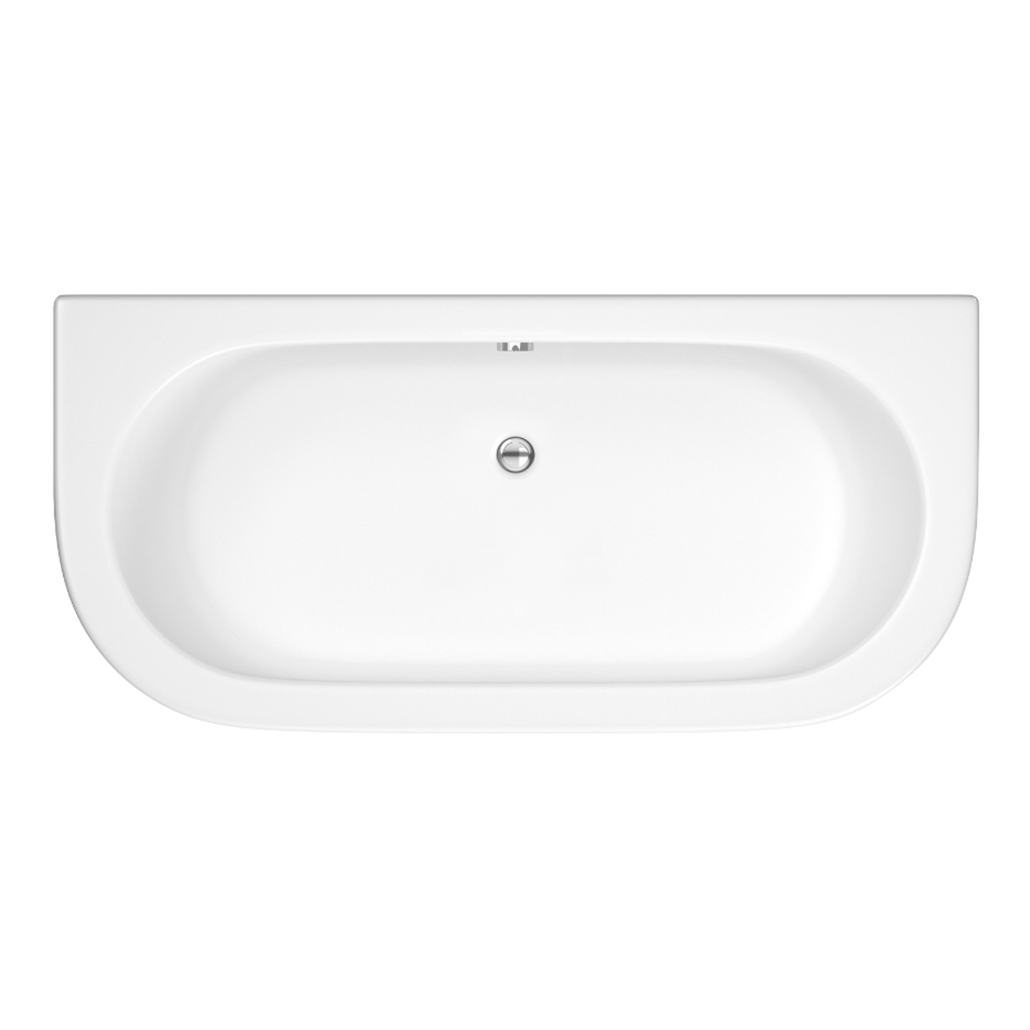 Marina Back to Wall Bath & Panel - 1700 x 750mm
