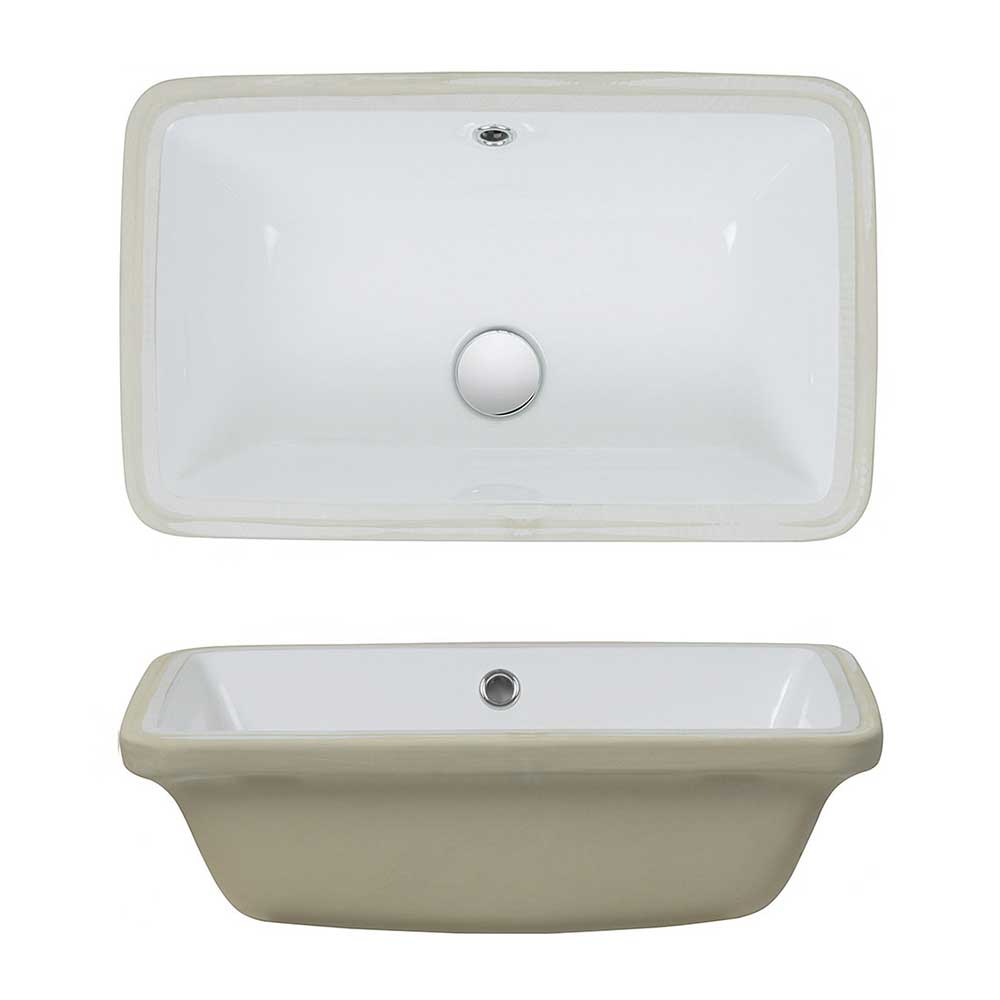 Crosswater Torino Small Undermount Ceramic Basin