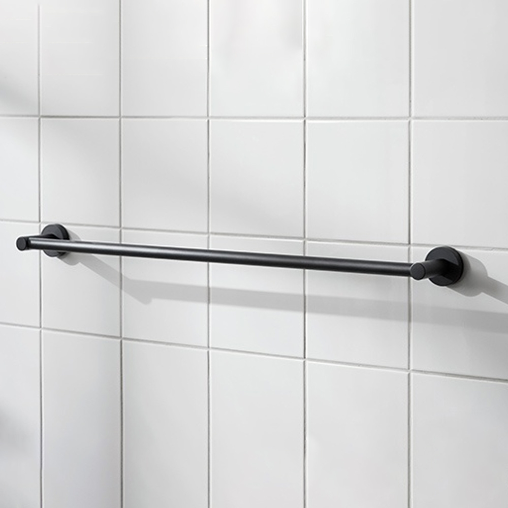 Miller Bond Black Towel Rail - 645mm