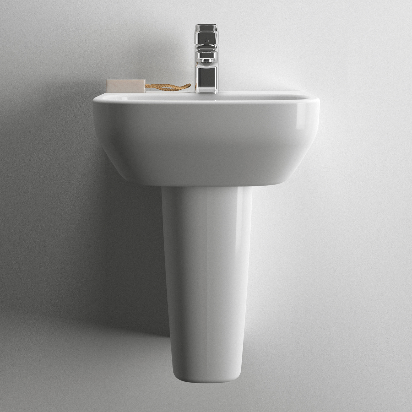 Ideal Standard i.life A Cloakroom Basin & Pedestal