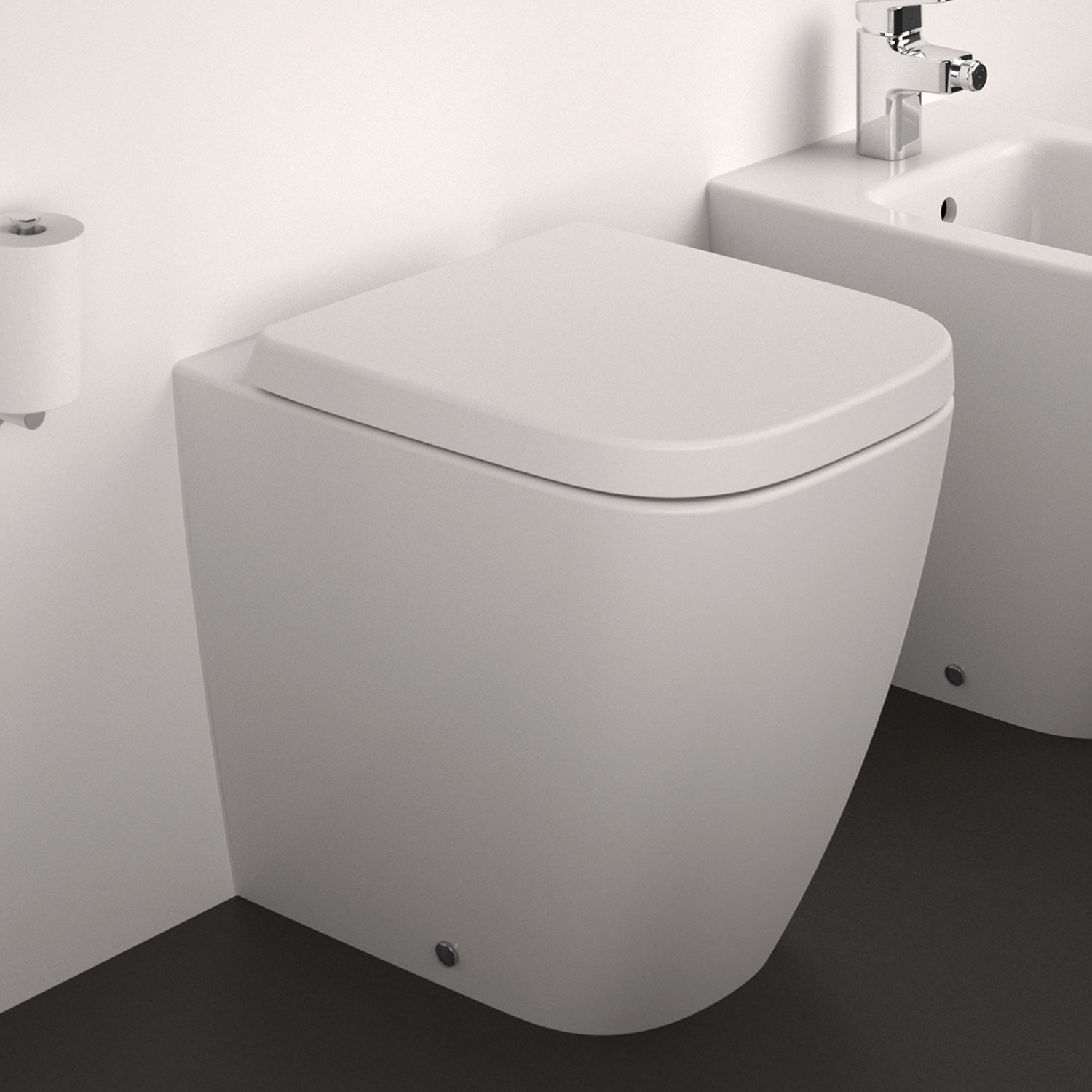 Ideal Standard i.life S Compact Back To Wall Rimless Toilet with Soft Close Seat