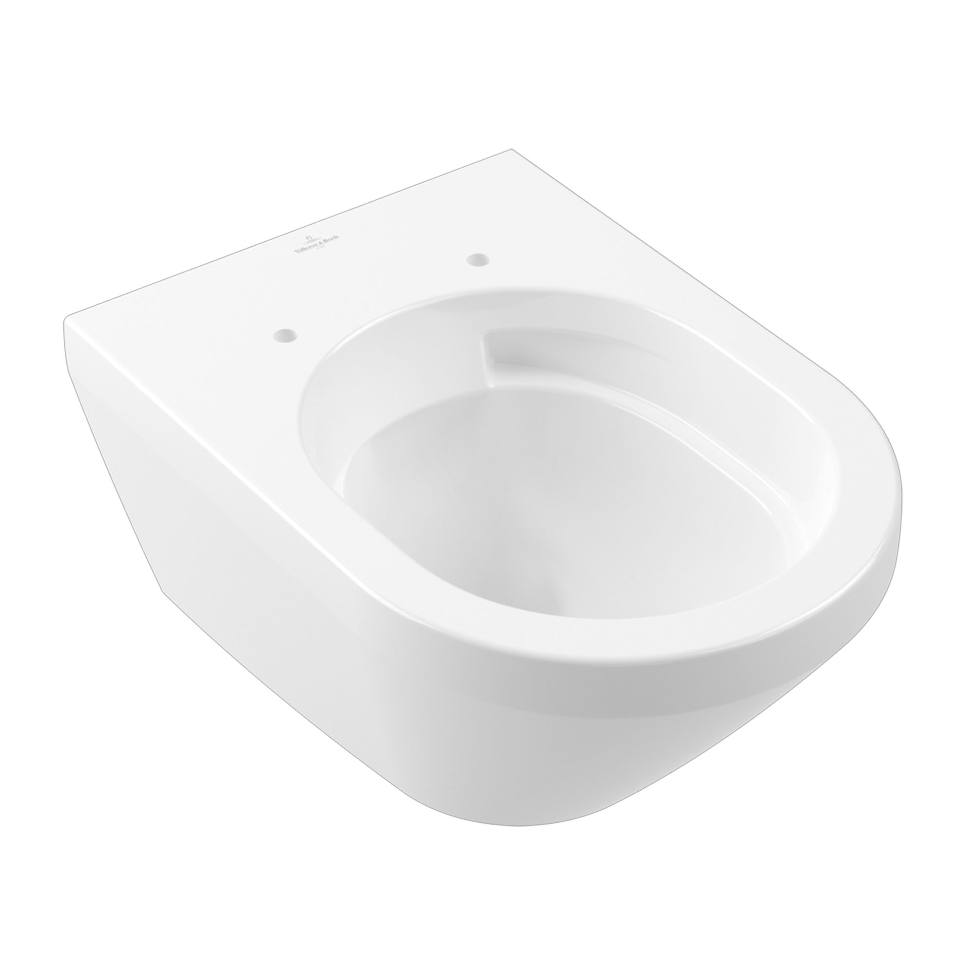 Villeroy & Boch Architectura TwistFlush Rimless Wall Mounted Toilet with Soft Close Toilet Seat 