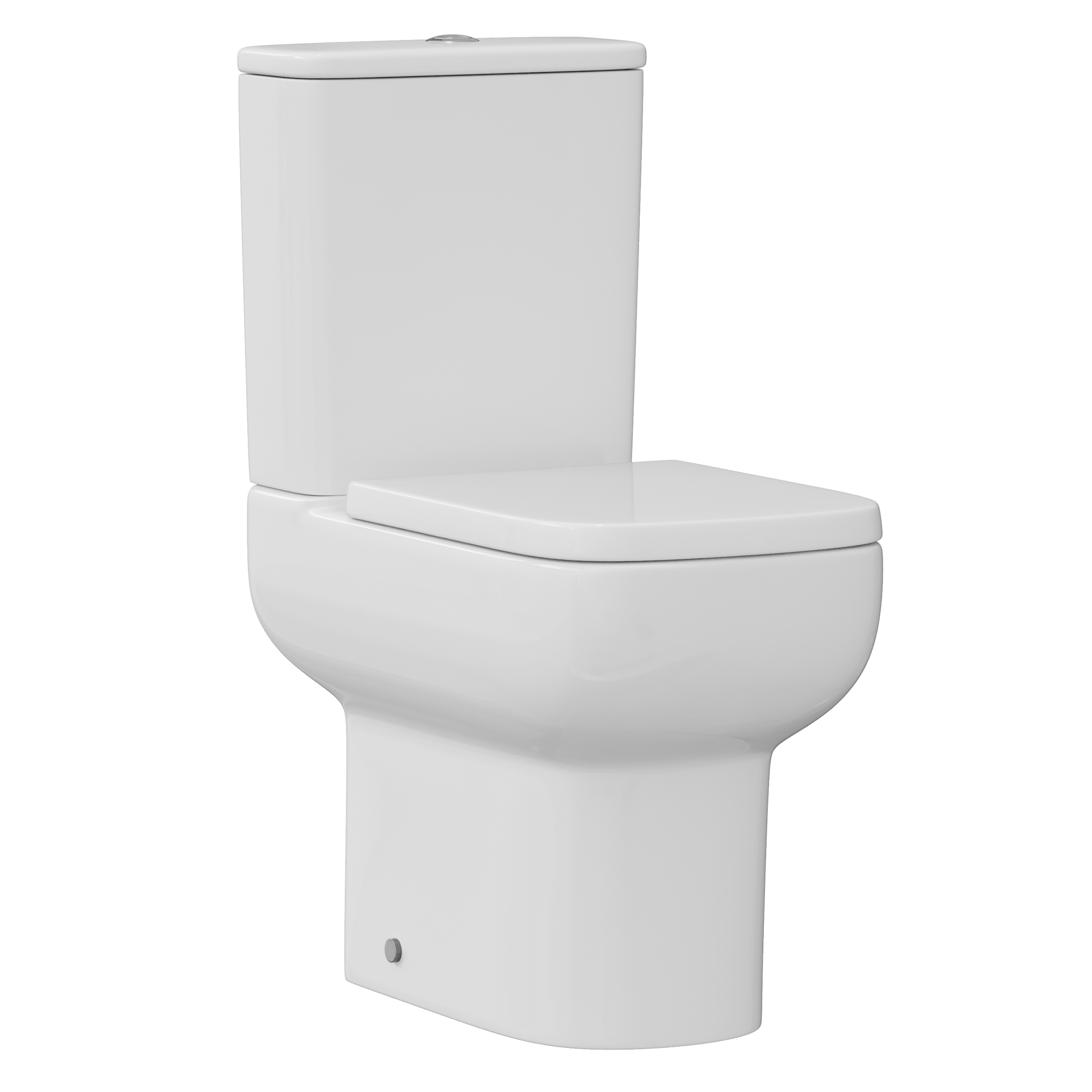 Harbour Icon Rimless Comfort Height Close Coupled Toilet & Soft Close Seat