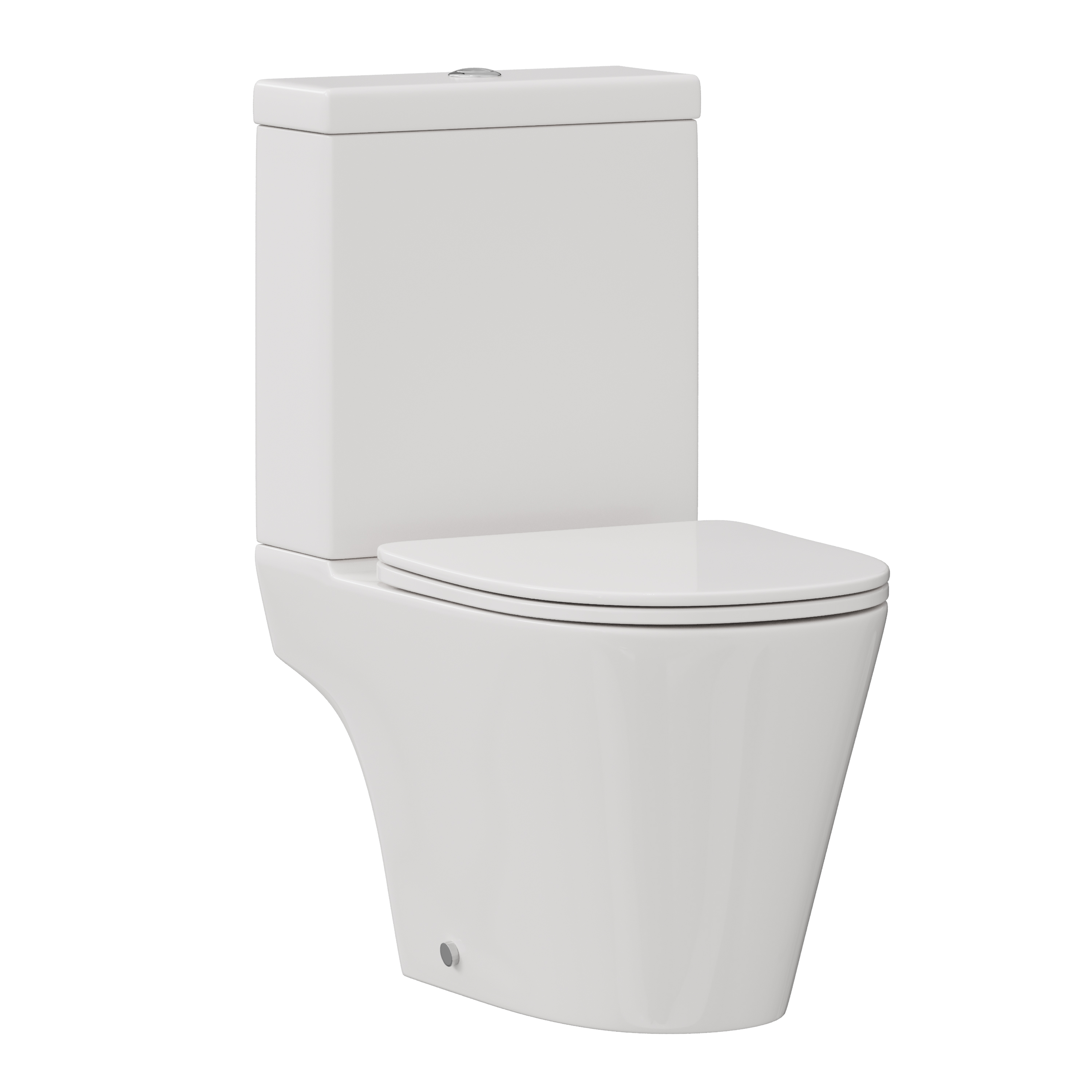 Harbour Clarity Close Coupled Rimless Toilet & Soft Close Seat