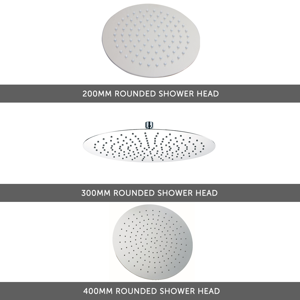 Melanie Concealed Shower Valve & Fixed Shower Head