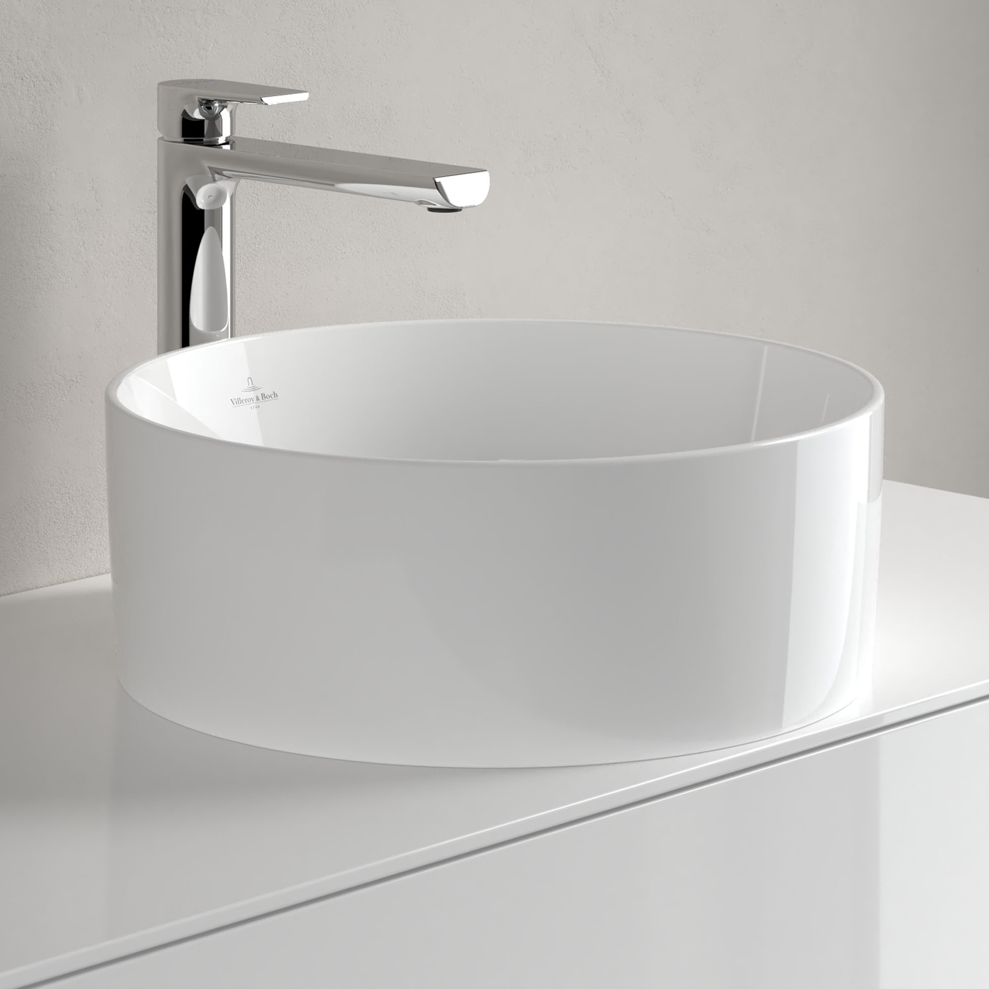 Villeroy & Boch Collaro Round Countertop Basin - 400mm