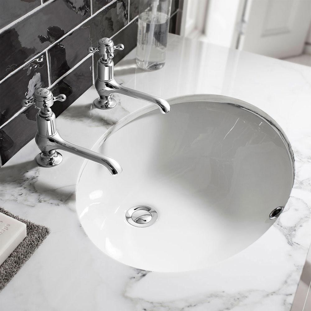 Crosswater Ancona Undermount Ceramic Basin