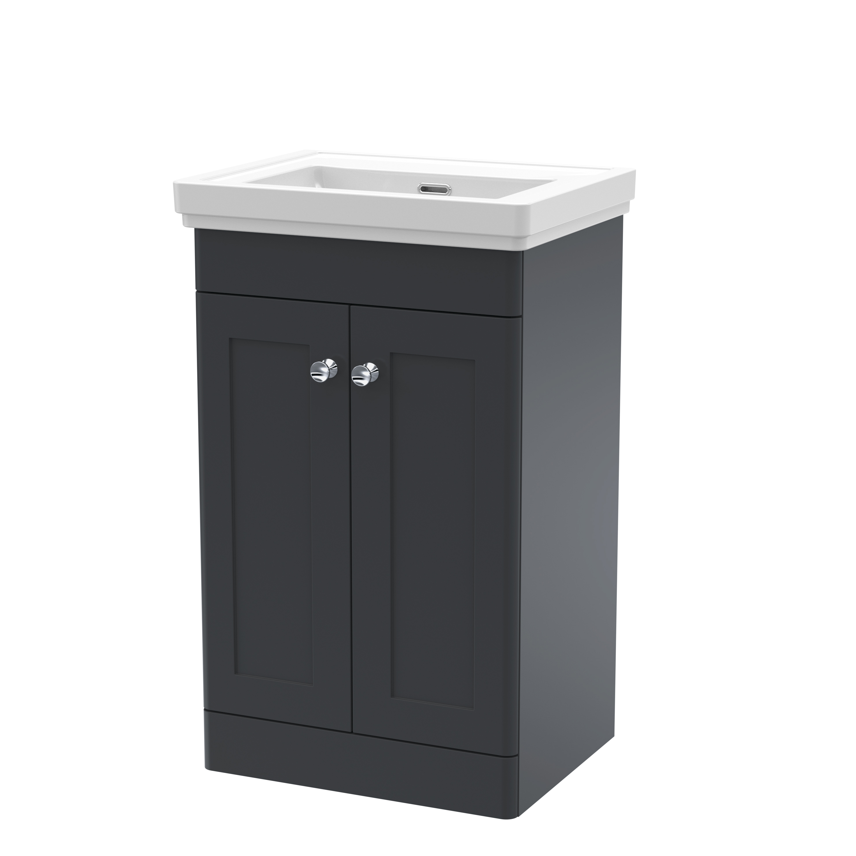 Butler & Rose Ophelia 500mm Floorstanding 2 Door Vanity Unit & Basin