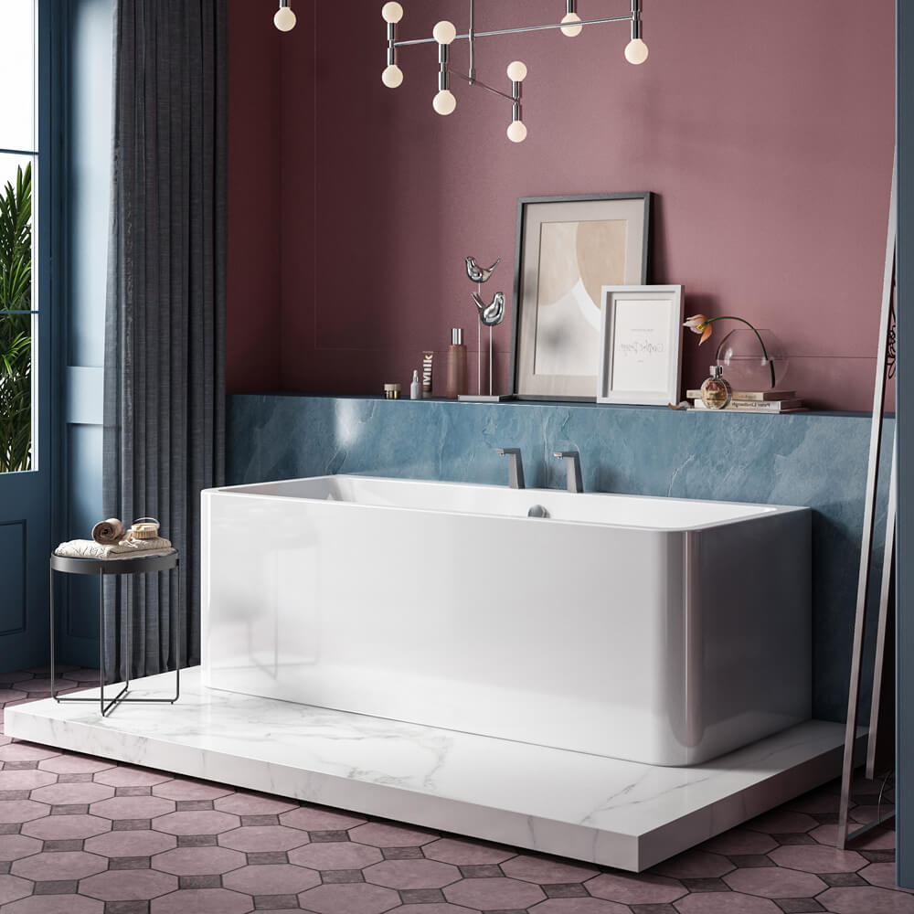 Charlotte Edwards Stratford Freestanding Bath - 1720 x 740mm