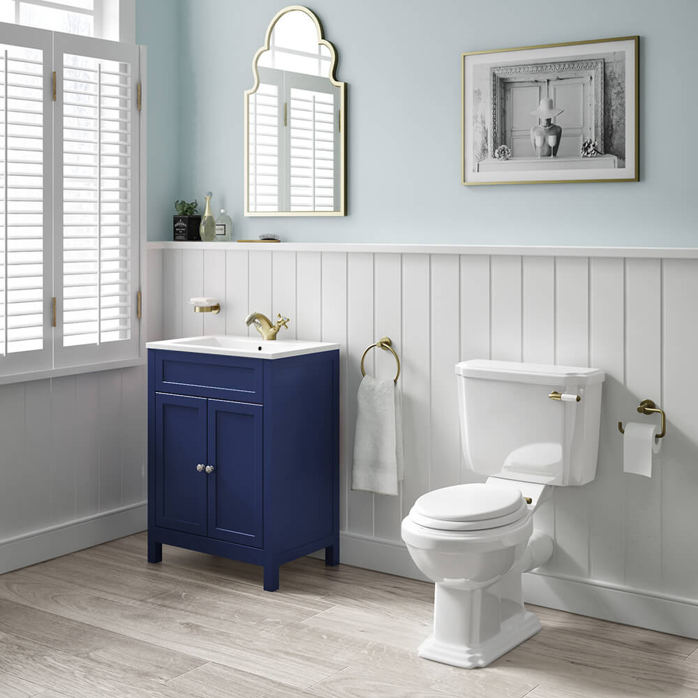 Butler & Rose Darcy Traditional Close Coupled Toilet (Excluding Seat)