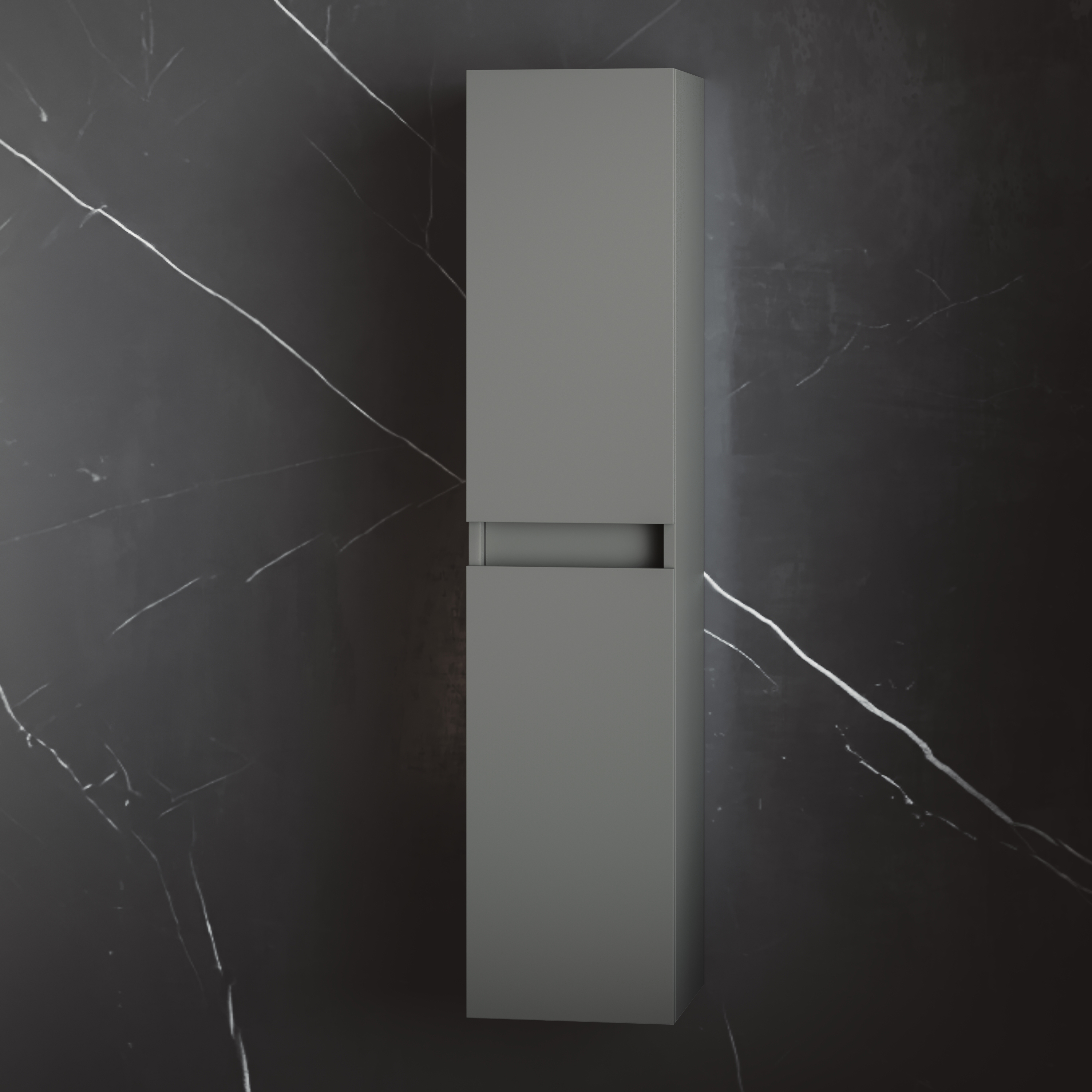 Isla/Freddie 1200mm Wall Mounted Tall Storage Cabinet