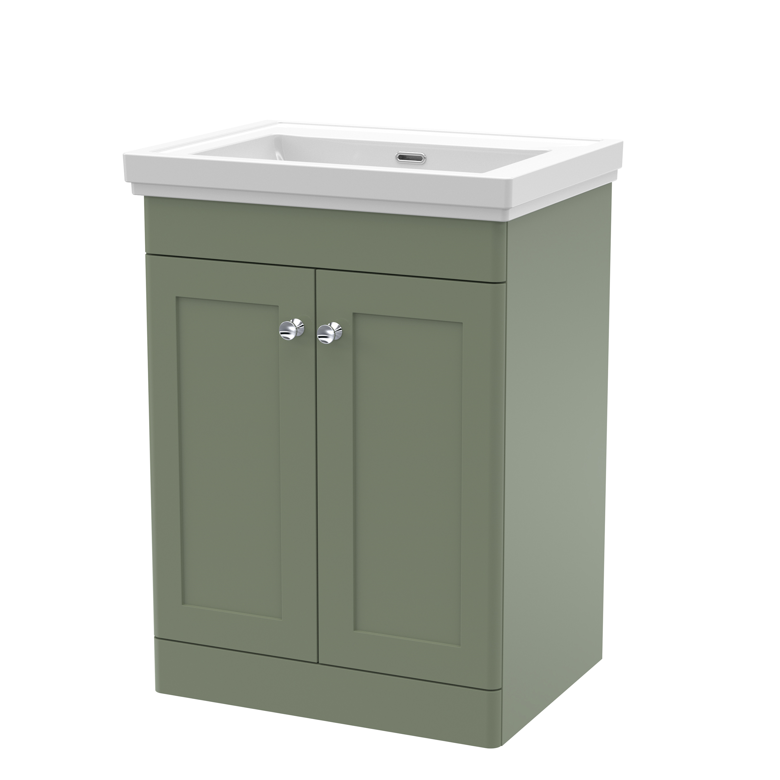 Butler & Rose Ophelia 600mm Floorstanding 2 Door Vanity Unit & Basin