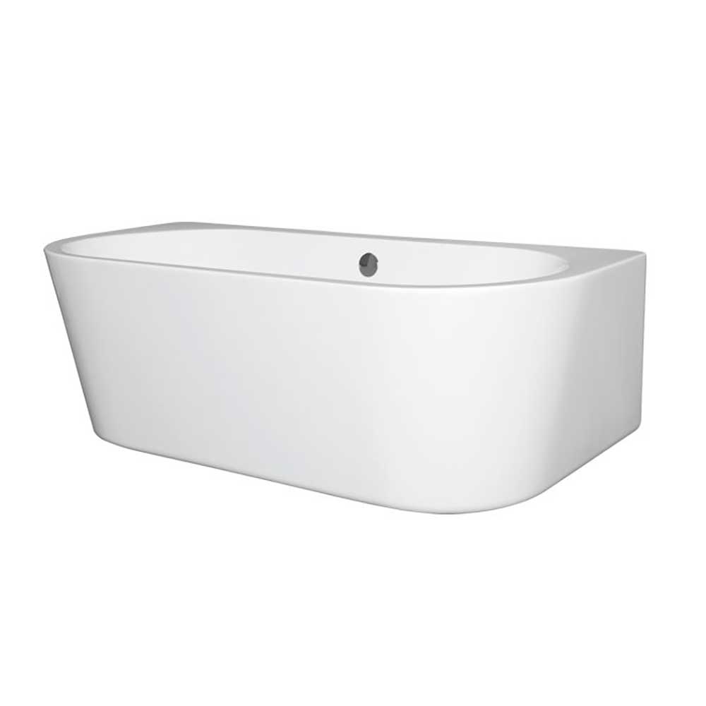 BC Designs Ancora Back to Wall Bath - 1640 x 760mm