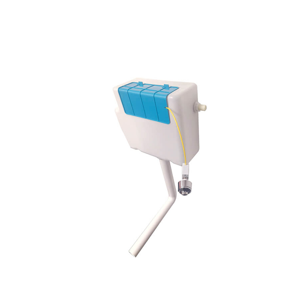 Drench Dual Flush Concealed Cistern with Dual Flush Plate