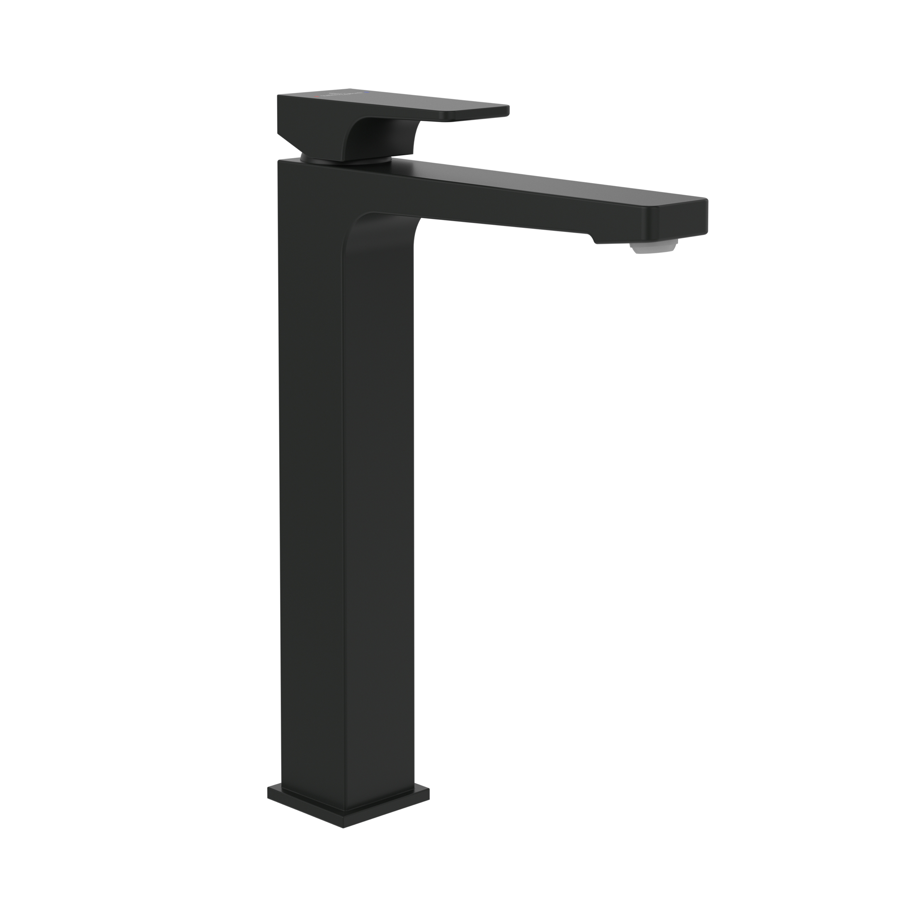 Villeroy & Boch Architectura Square Tall Basin Mixer Tap with Click Clack Waste