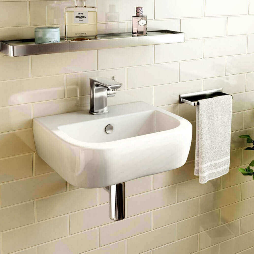 Imex Essence 400mm Wall Hung Cloakroom Basin