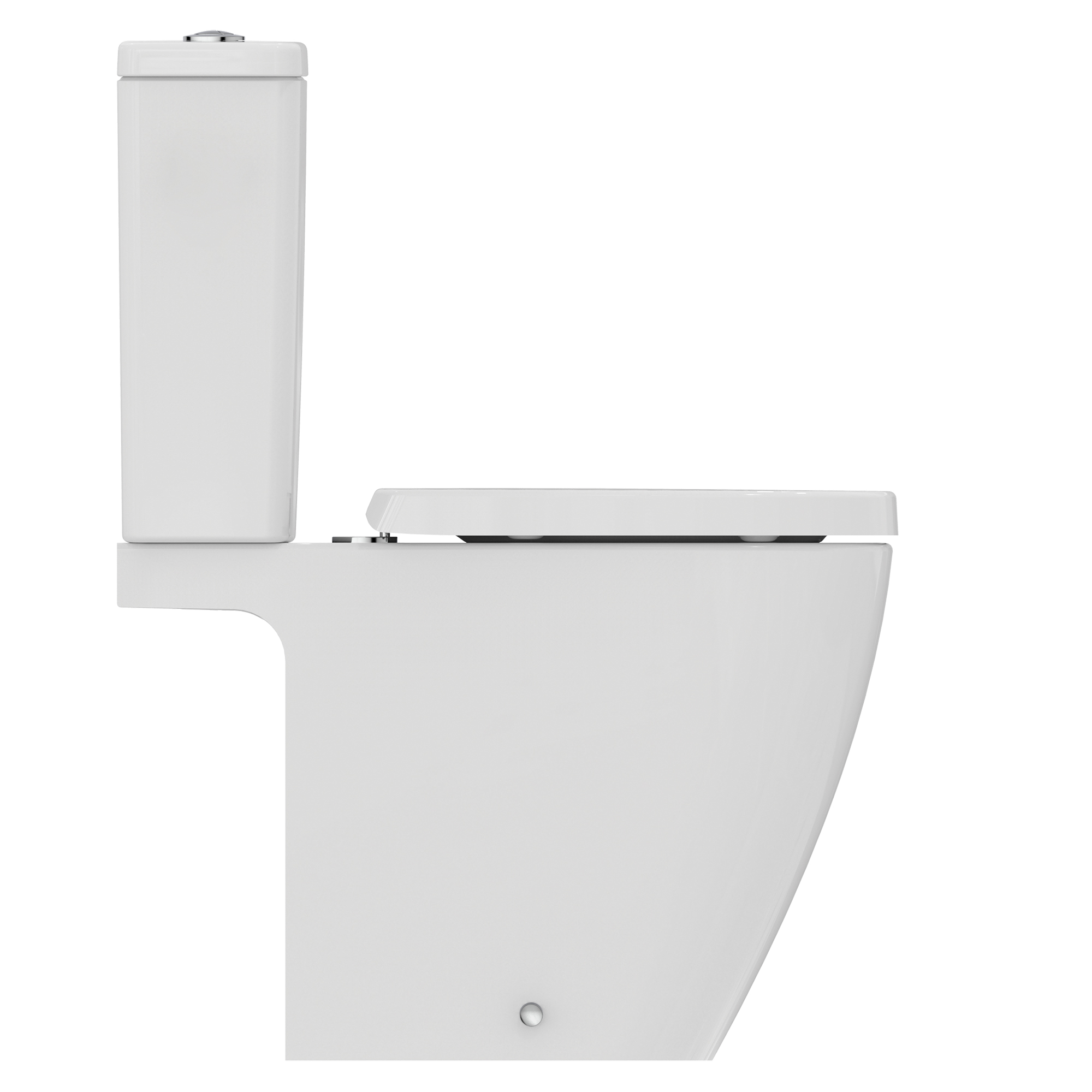 Ideal Standard i.life S Compact Close Coupled Rimless Toilet with Soft Close Seat