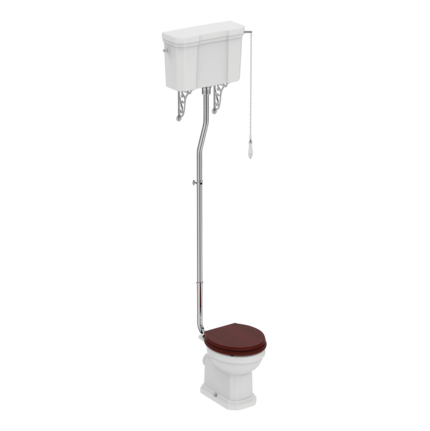 Ideal Standard Waverly High Level Toilet (Excluding Seat)