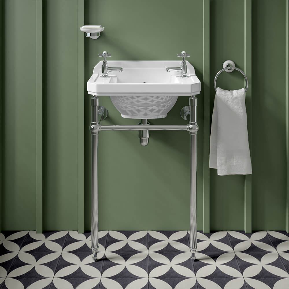 Butler & Rose Catherine Cloakroom Basin with Stand