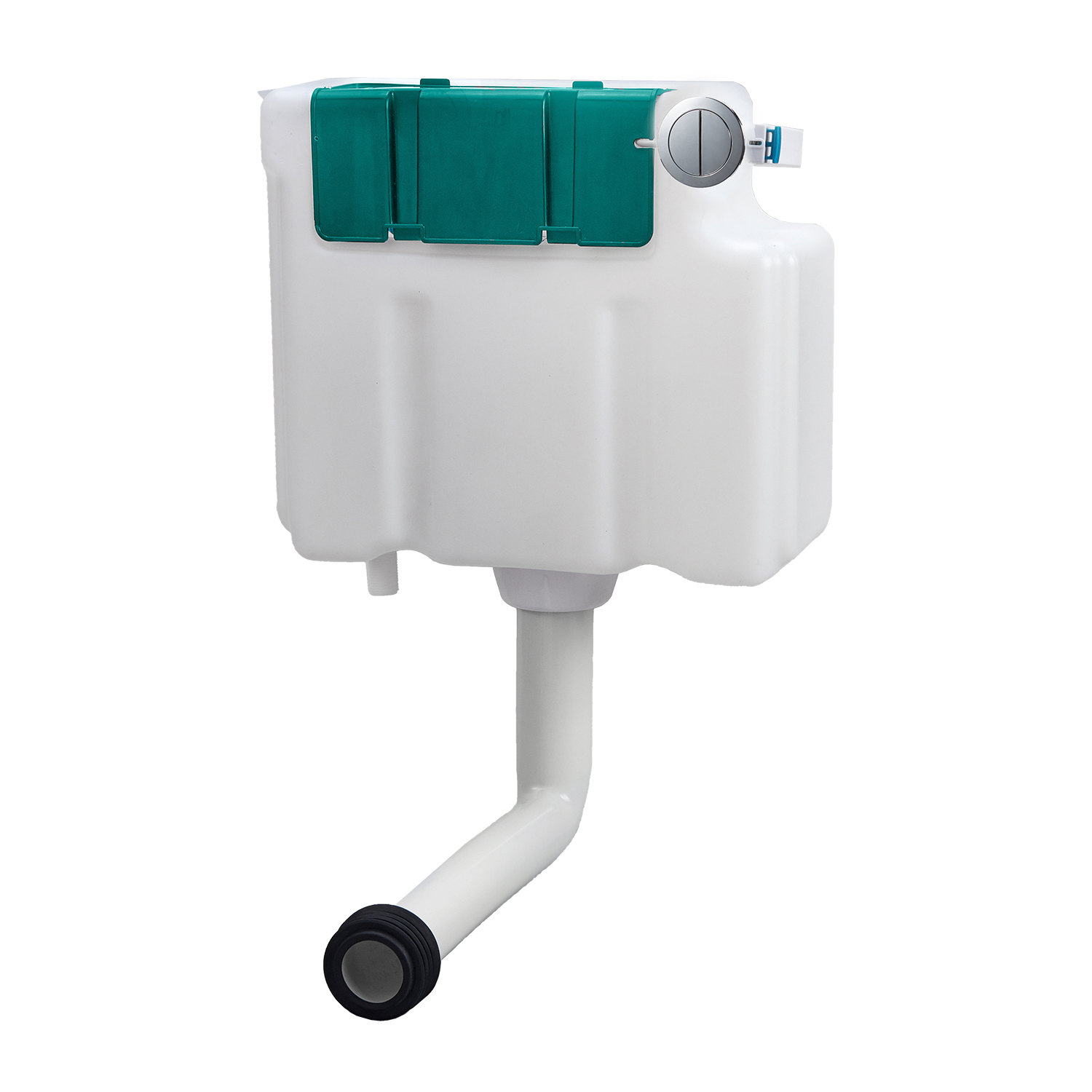 Harbour Dual Flush Cistern with Bottom Entry Water Inlet