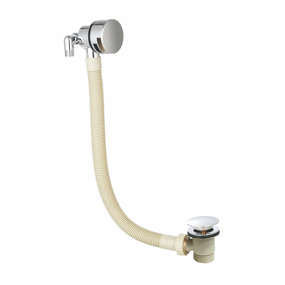 Vellamo Overflow Bath Filler with Clicker Waste