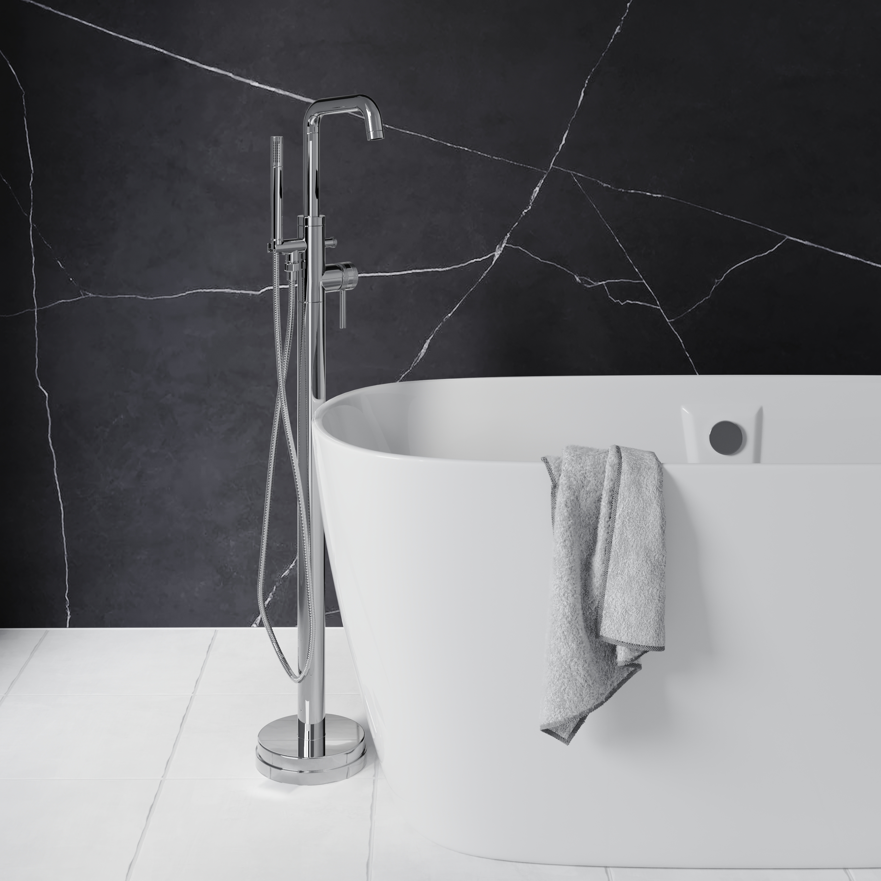 Core Freestanding Bath Shower Mixer Tap