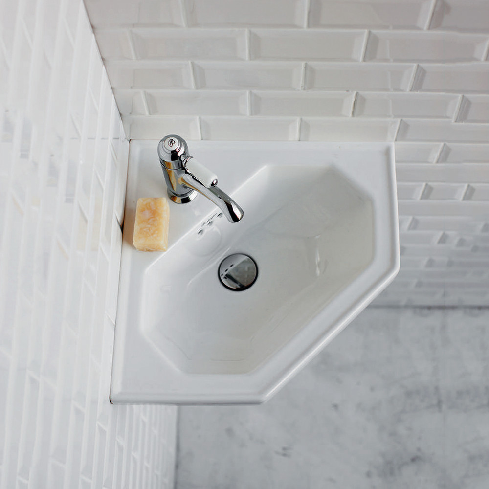 Burlington Corner Cloakroom Basin