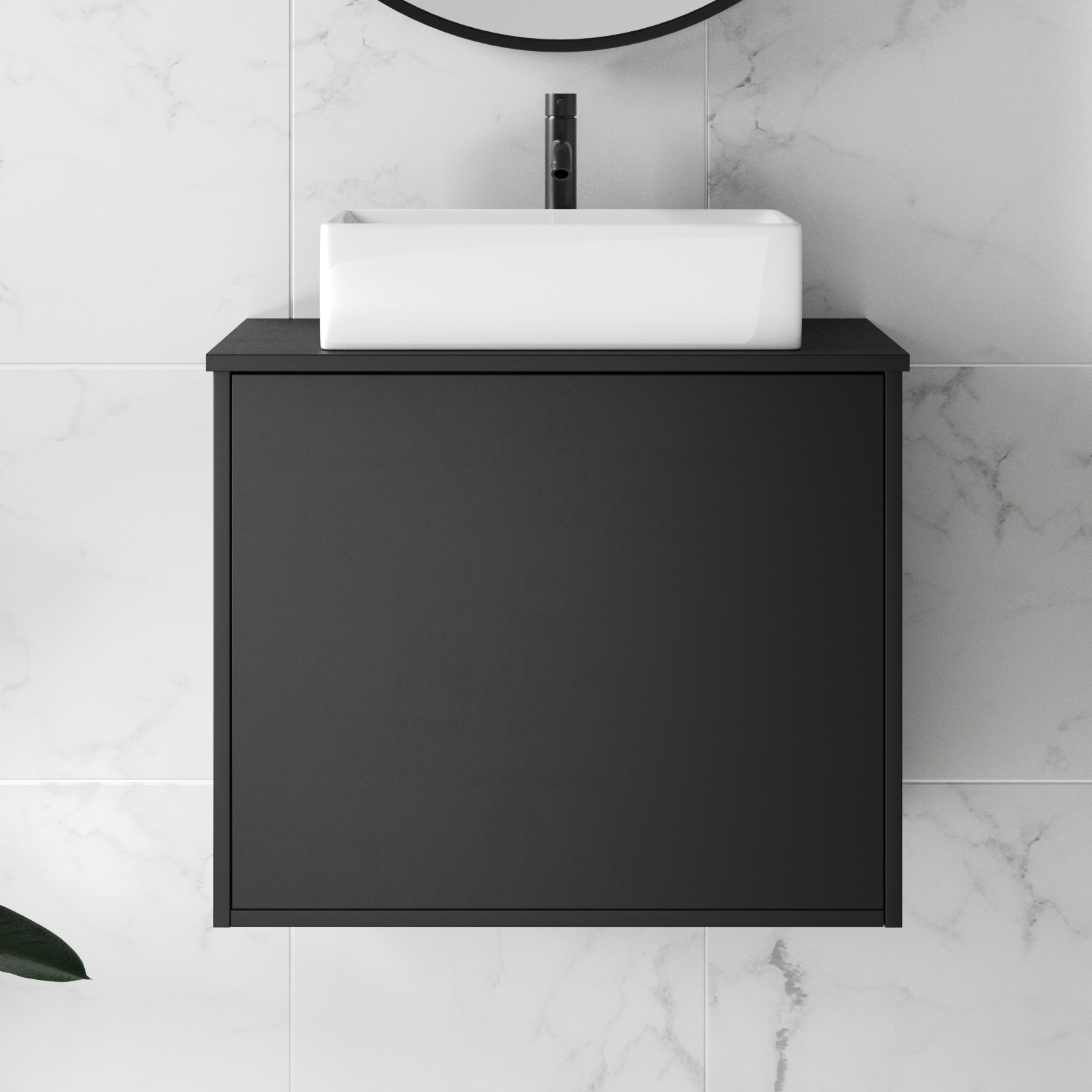 Billy 600mm Wall Hung Vanity Unit & Countertop