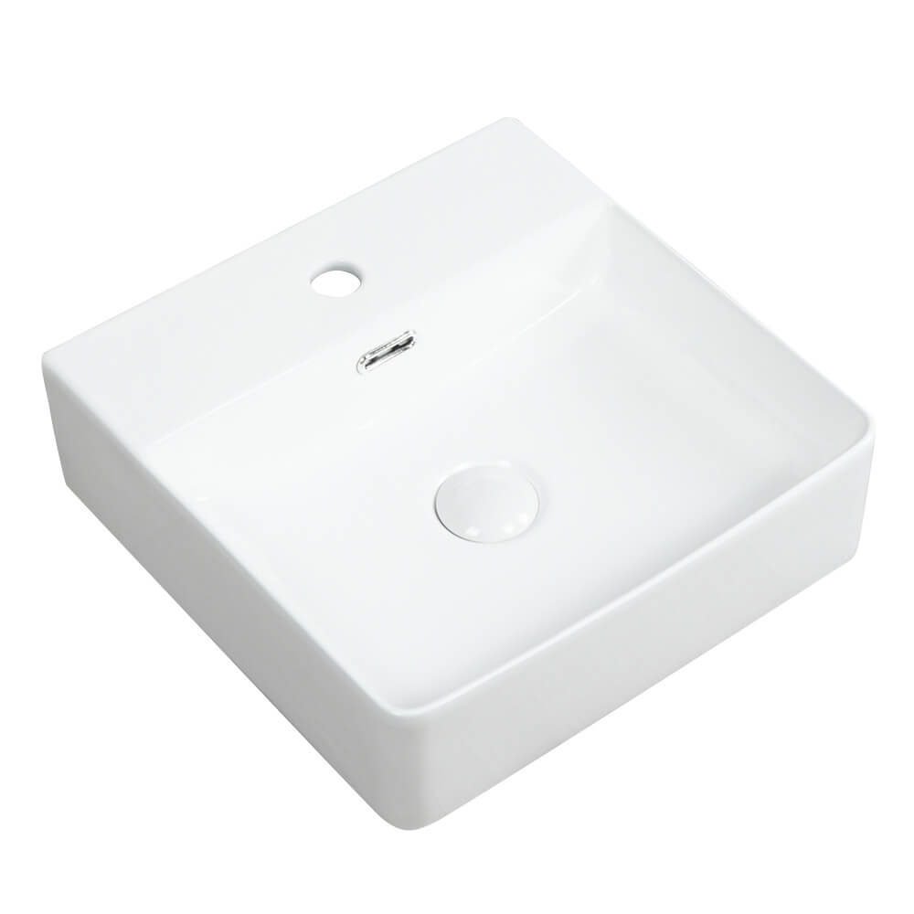 Sophia Square 1 Tap Hole Countertop Basin - 420 x 420mm