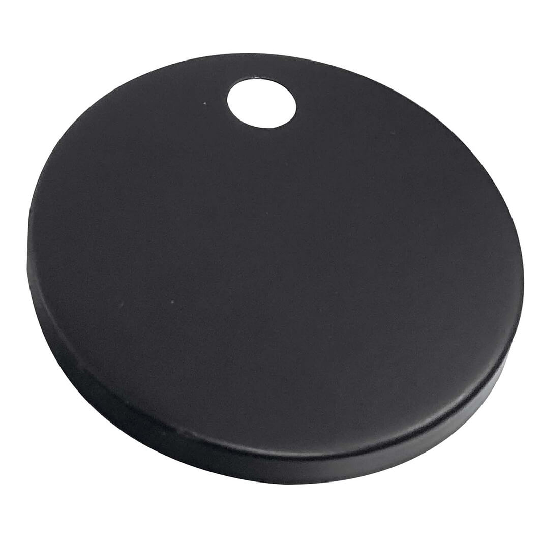 Harbour Serenity Black Dual Flush Button & Toilet Seat Hinge Cover Pack