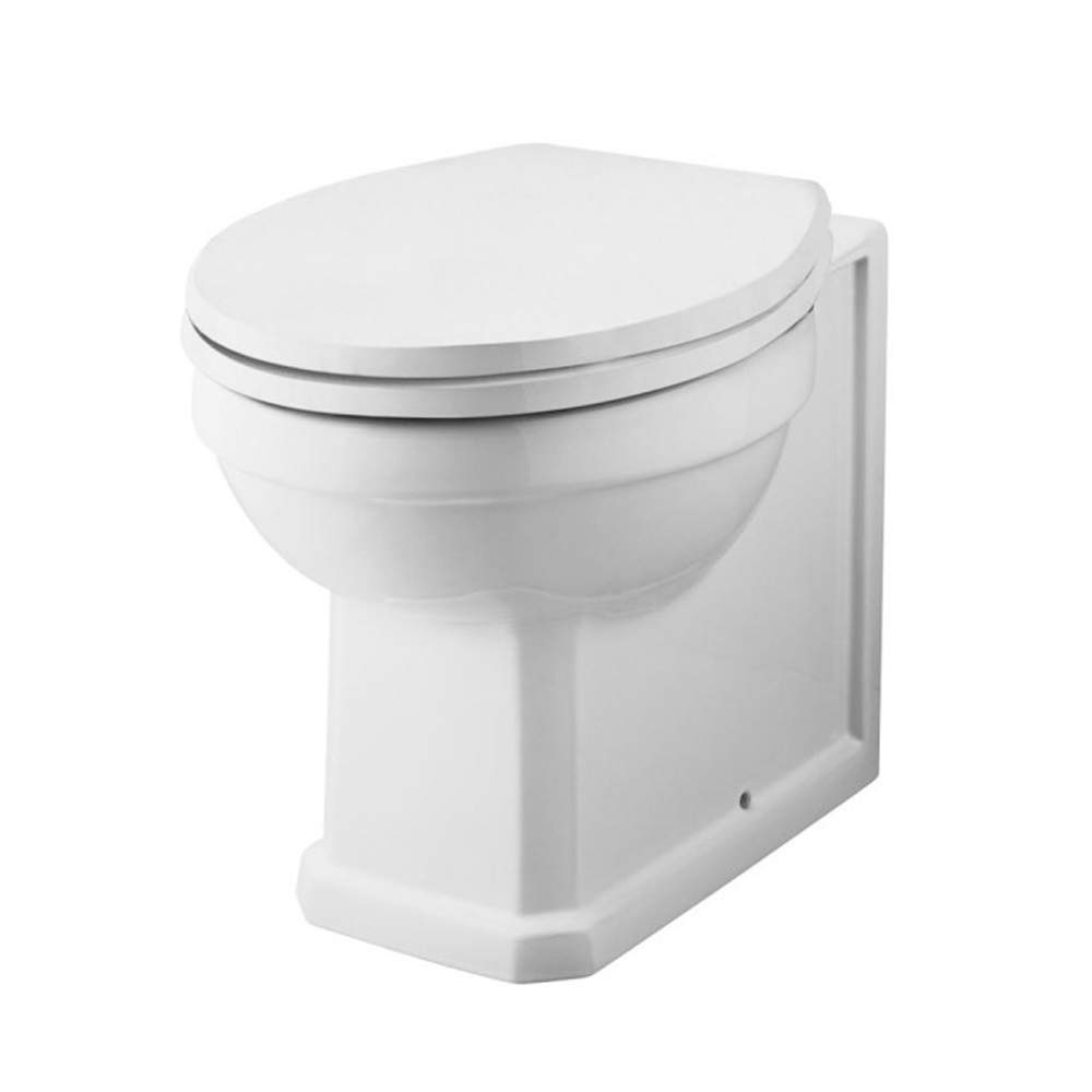 Butler & Rose Catherine Traditional Back to Wall Toilet (Excluding Seat)