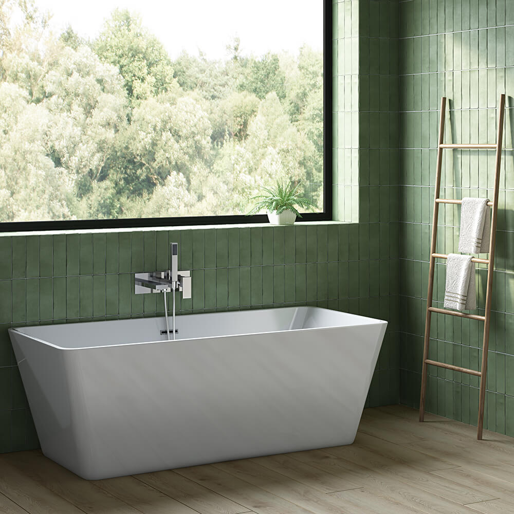 Vellamo Forte Wall Mounted Bath Shower Mixer