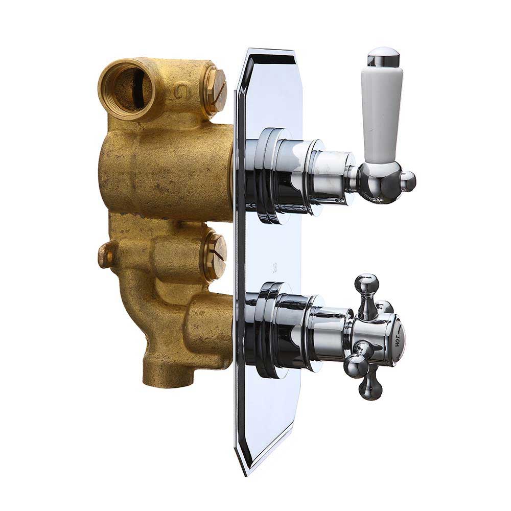 Butler & Rose Victoria Traditional 1 Outlet Concealed Thermostatic Shower Valve