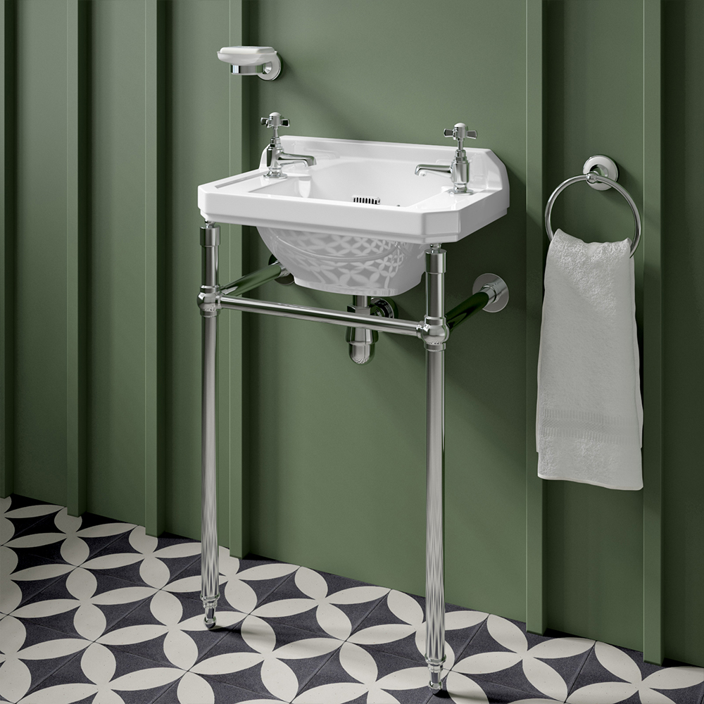 Butler & Rose Catherine Cloakroom Basin with Stand