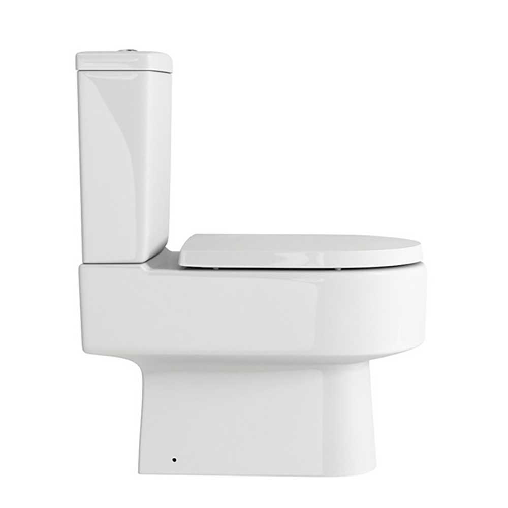 Christine Modern Close Coupled Toilet & Soft Close Seat