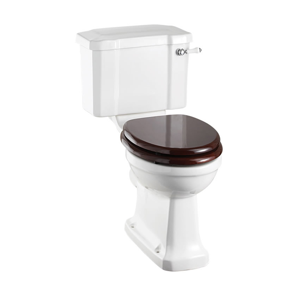 Burlington Close Coupled Comfort Height Regal Toilet (Excluding Seat)