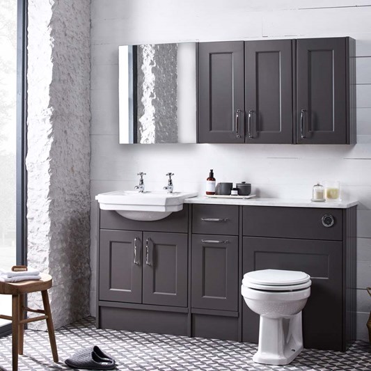 Roper Rhodes Harrow Semi-Recessed Basin