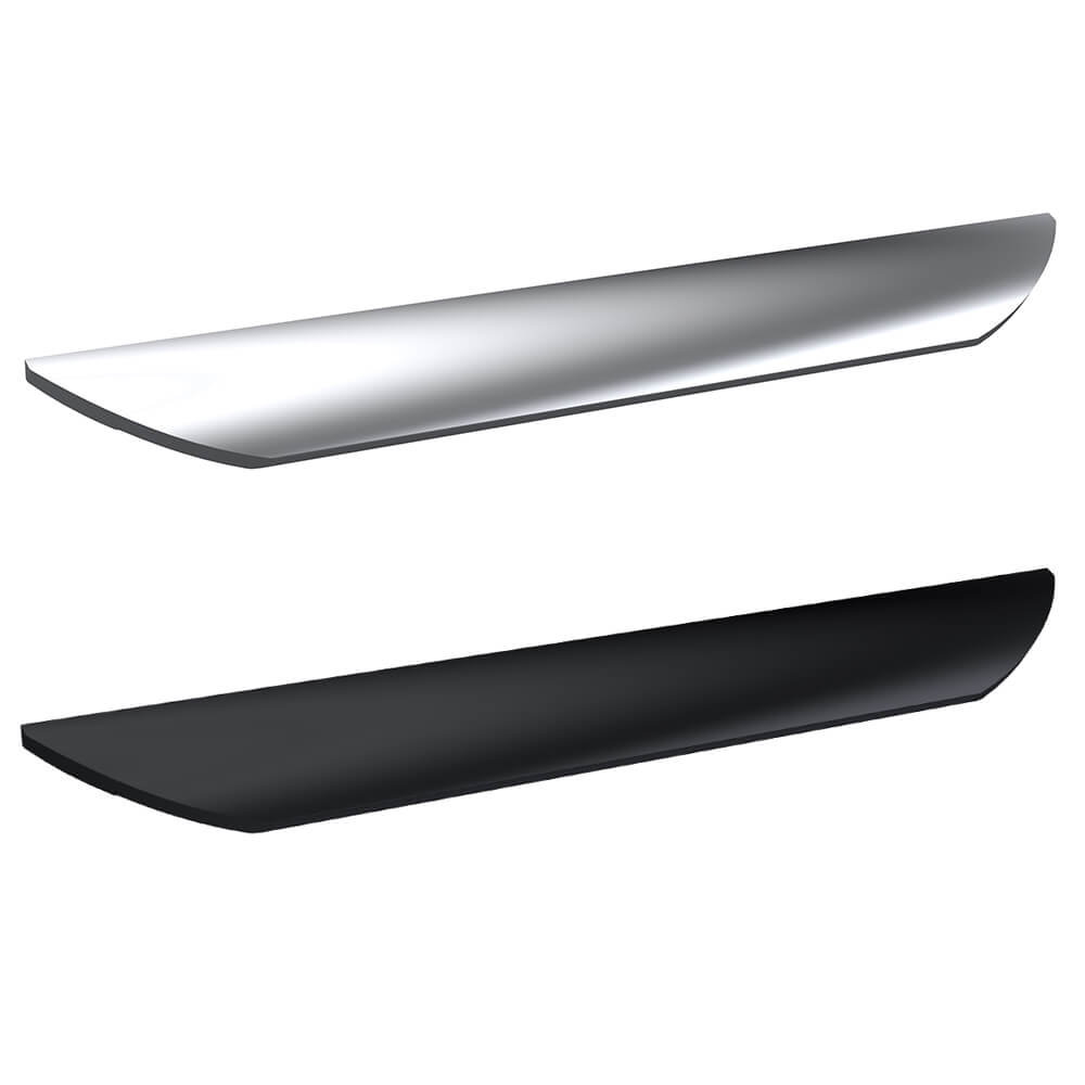 Drench Smooth Finger Pull Furniture Handle - 224mm Centres