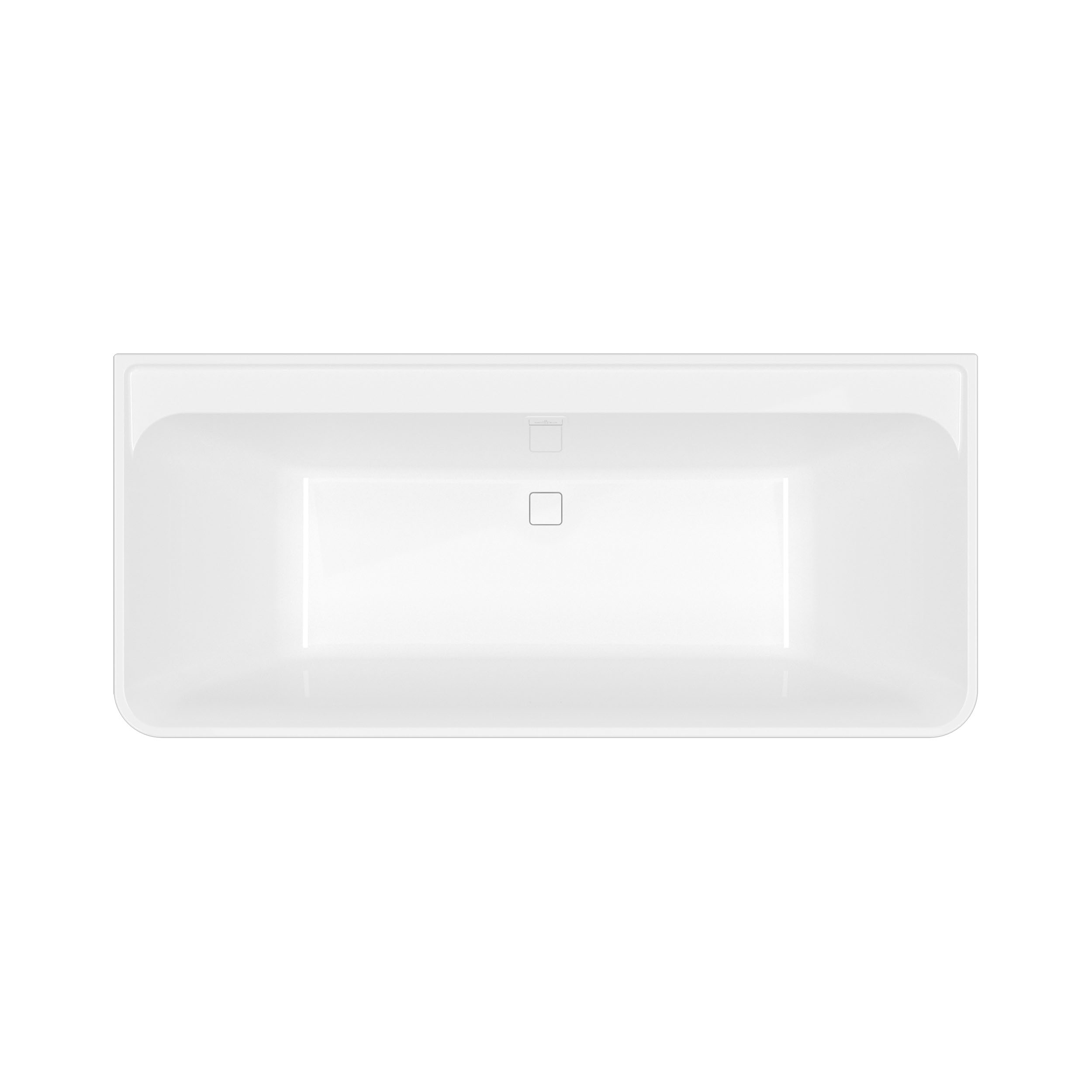 Villeroy & Boch Collaro Back to Wall Central Bath - 1795 x 790mm