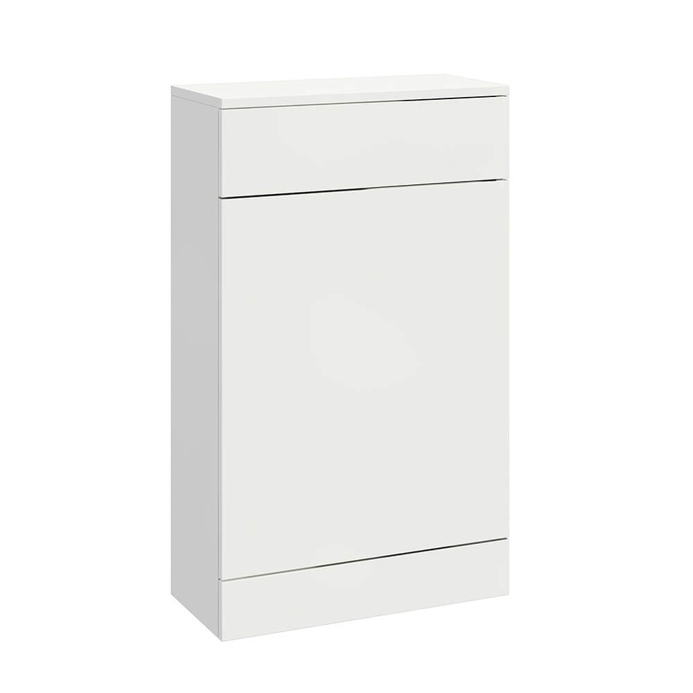 Vellamo Aspire 1100mm 2 Door Combination Basin & Toilet Unit - Gloss White