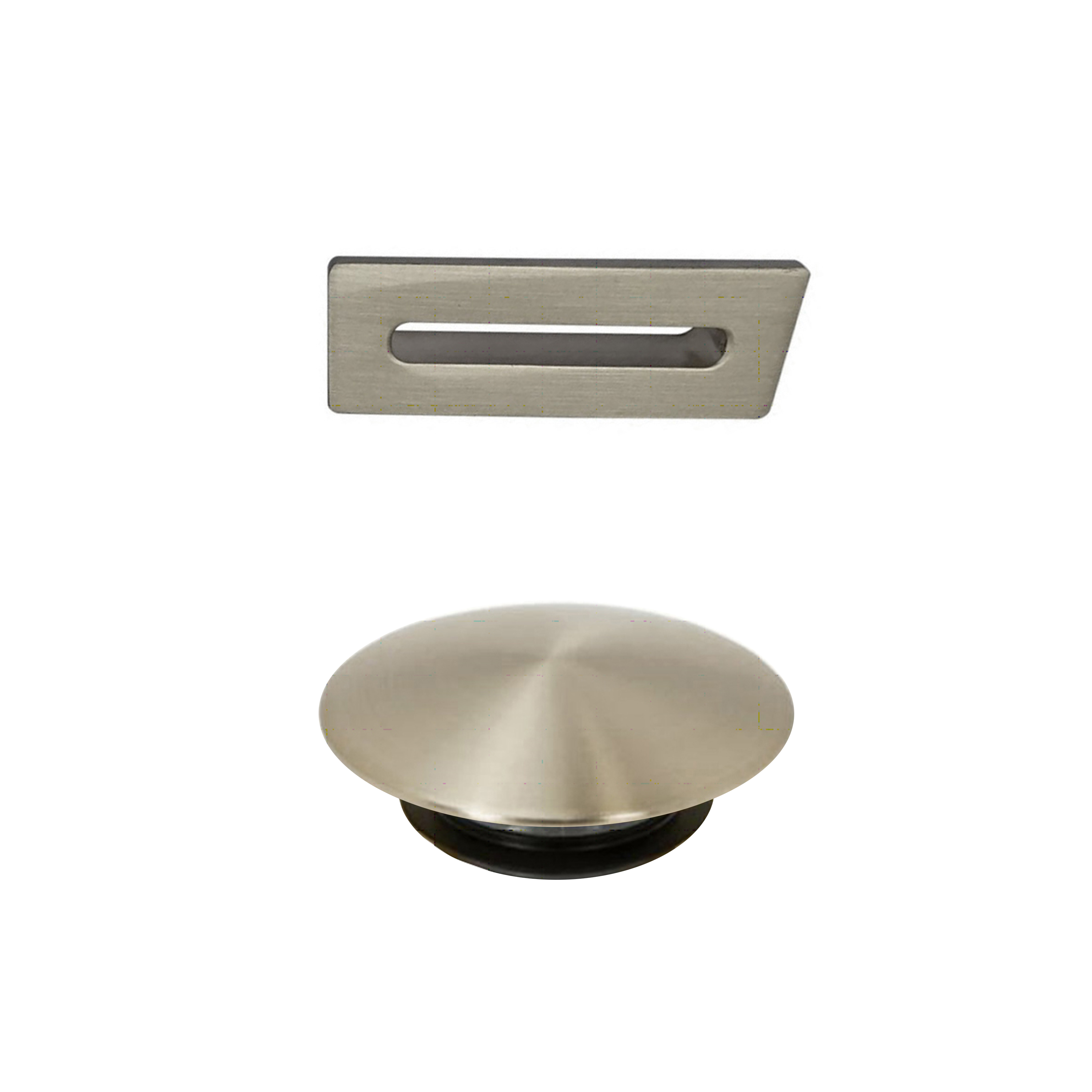 Drench Freestanding Bath Overflow Insert and Pop-Up Waste Cover