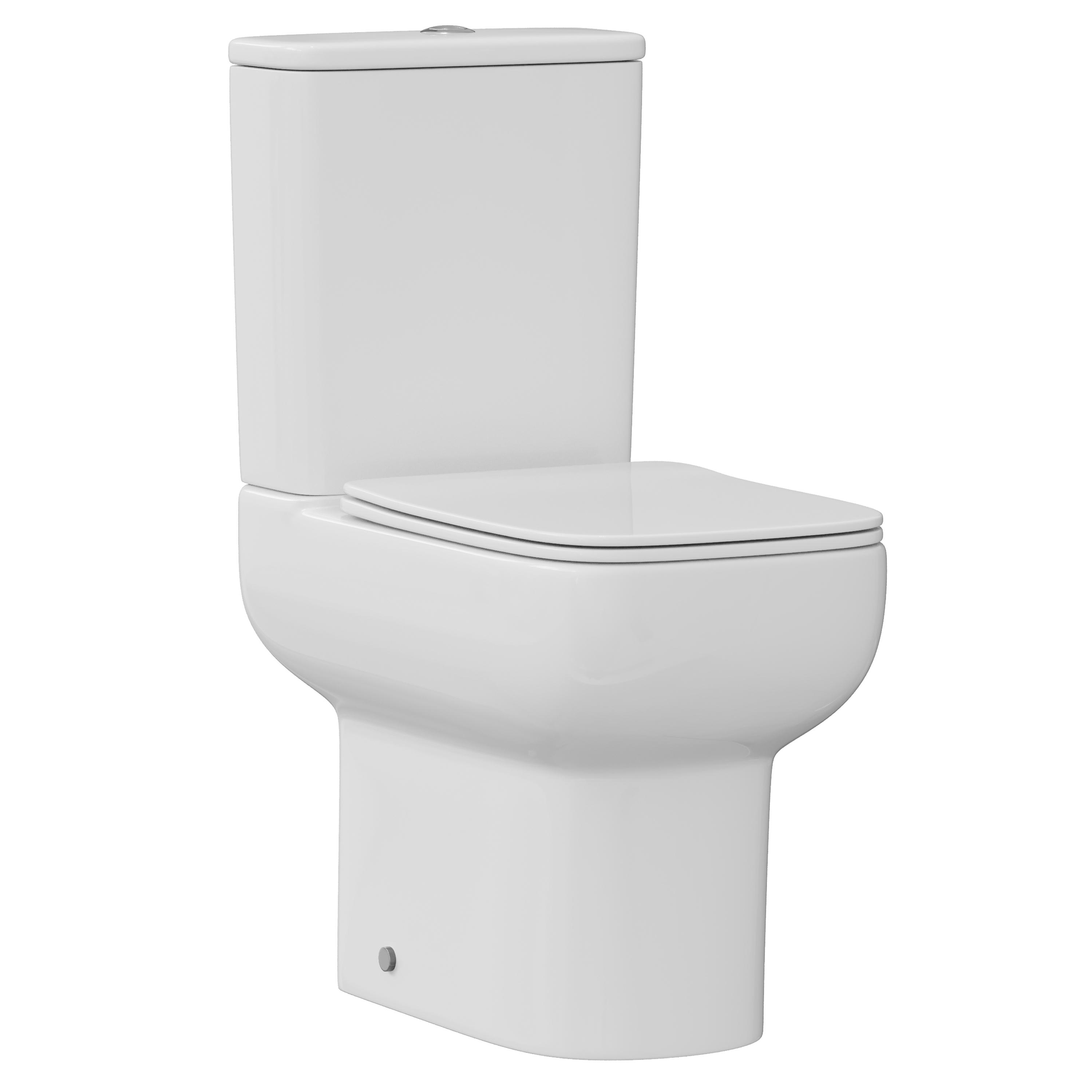 Harbour Icon Rimless Comfort Height Close Coupled Toilet & Soft Close Seat