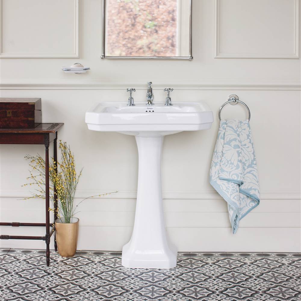 Burlington Victorian 61cm Basin with Pedestal