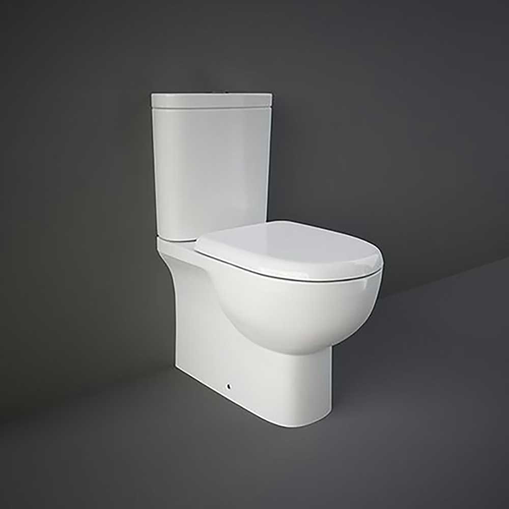 RAK Tonique Close Coupled Fully Back to Wall Toilet & Soft Close Seat