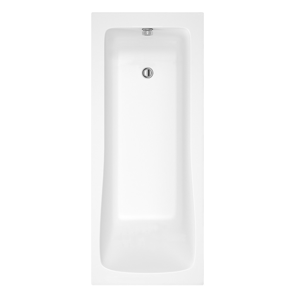 Emily Modern Bathroom Suite with Rimless Toilet & Front Bath Panel