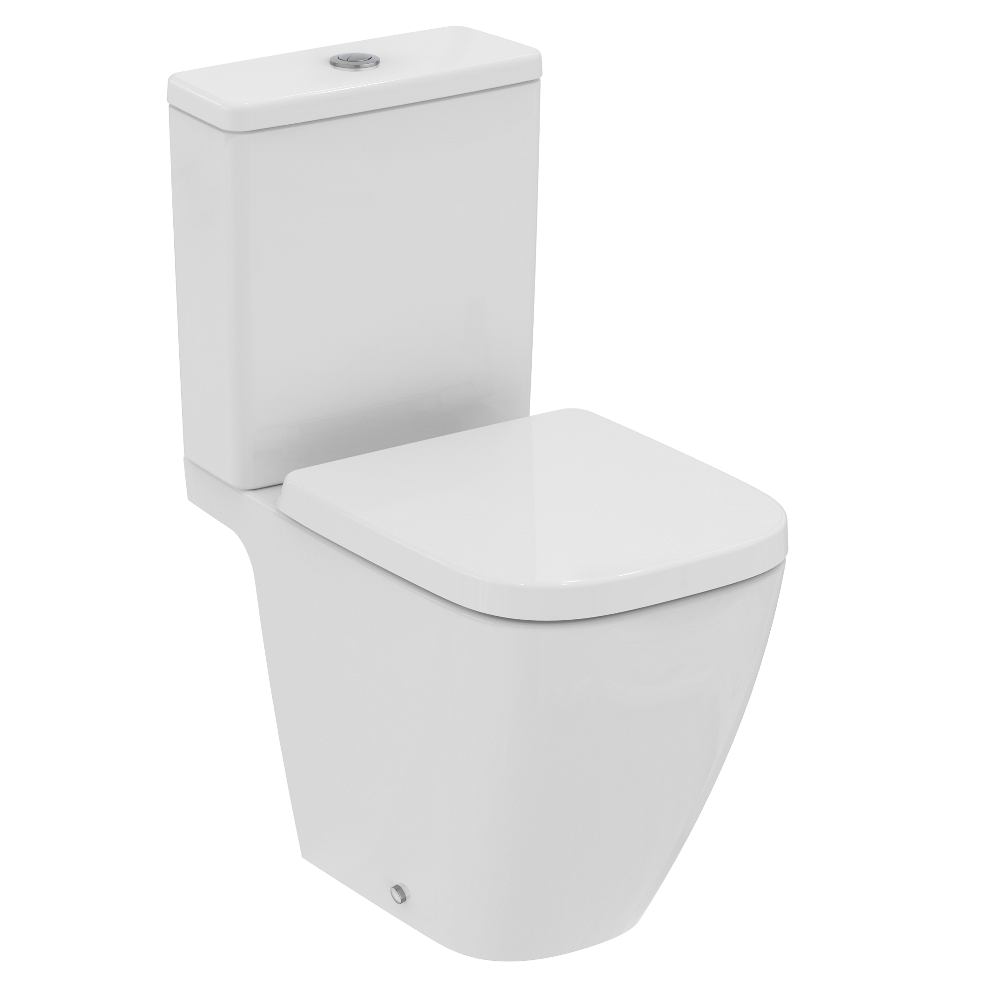 Ideal Standard i.life S Compact Close Coupled Rimless Toilet with Soft Close Seat
