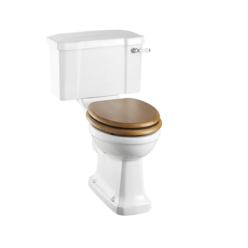 Burlington Rimless Close Coupled Toilet (Excluding Seat)