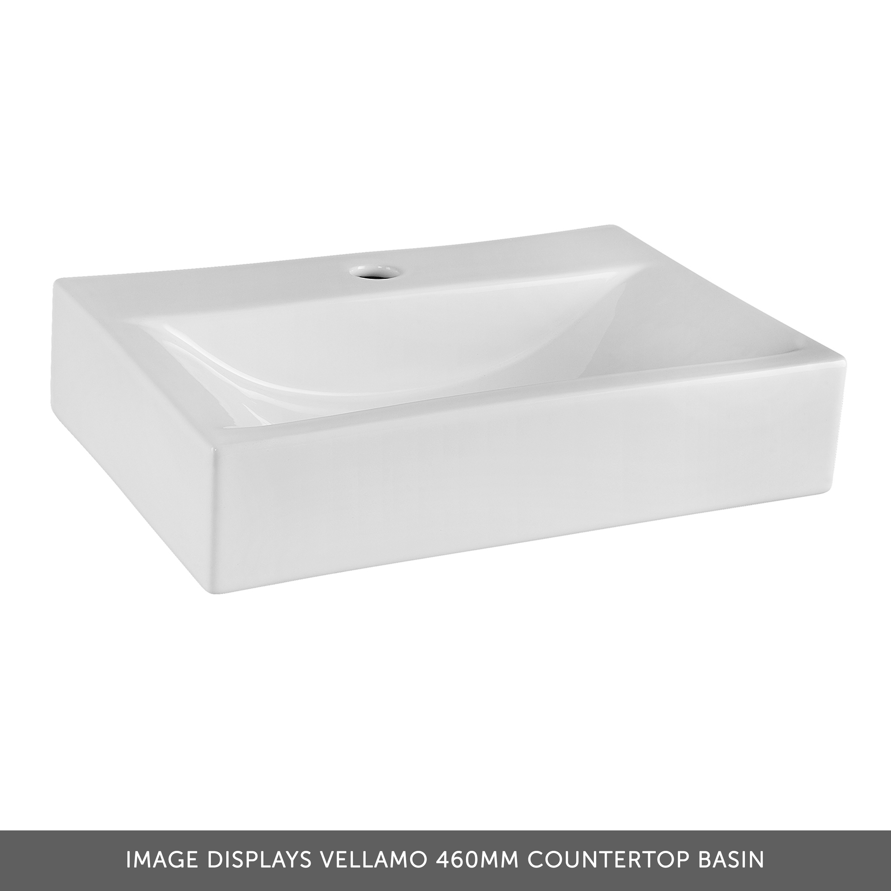 Erin 600mm Floorstanding 2 Door Vanity Unit & Countertop