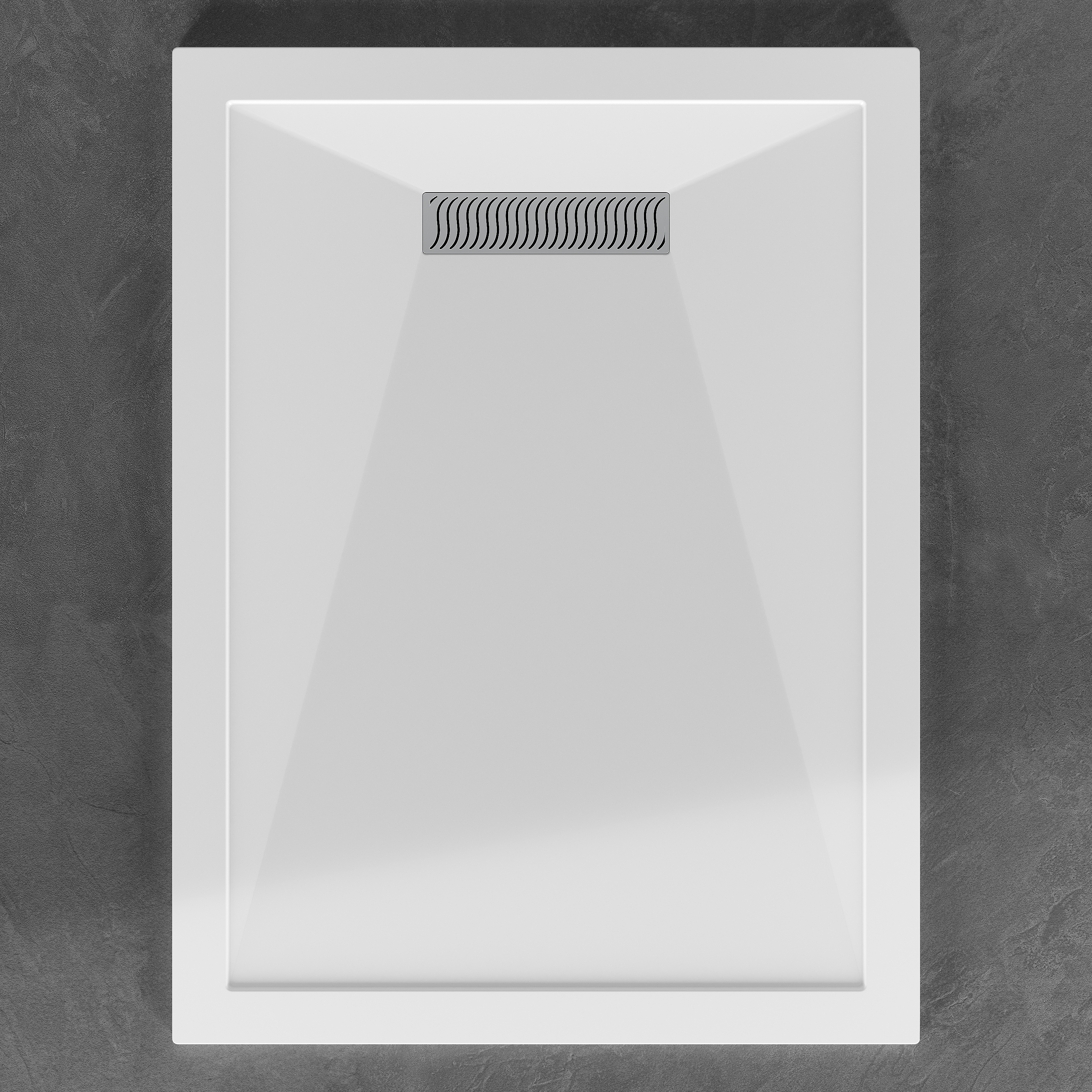 Harbour Linear 25mm Luxury Stone Rectangular Shower Tray - 9 Sizes